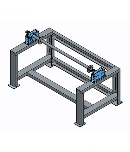 Standard Type-Roller Conveying Frame with Single Shaft