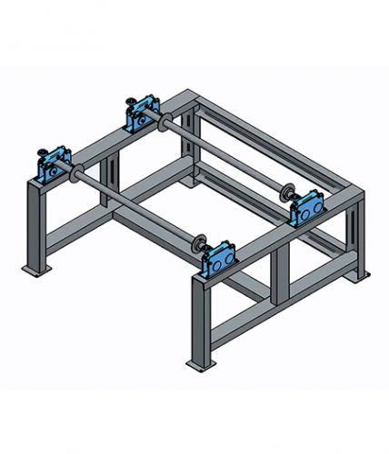 Standard Type-Roller Conveying Frame with Double Shaft