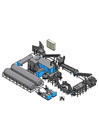 Pyrolysis Vaporization Transfer Into Green Energy & Carbon Management And Transfer Into Carbon Assets